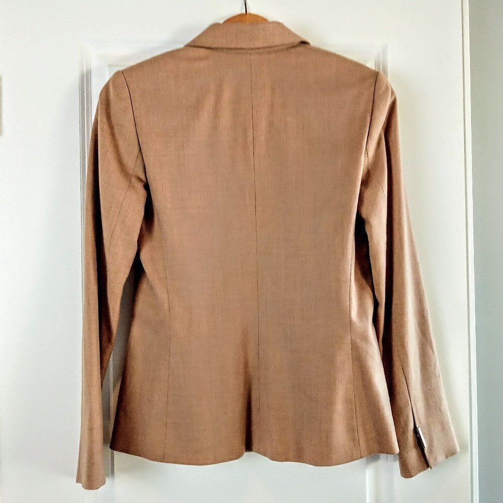 MAG by Magaschoni Camel Wool Classic Blazer - Picture 2 of 8